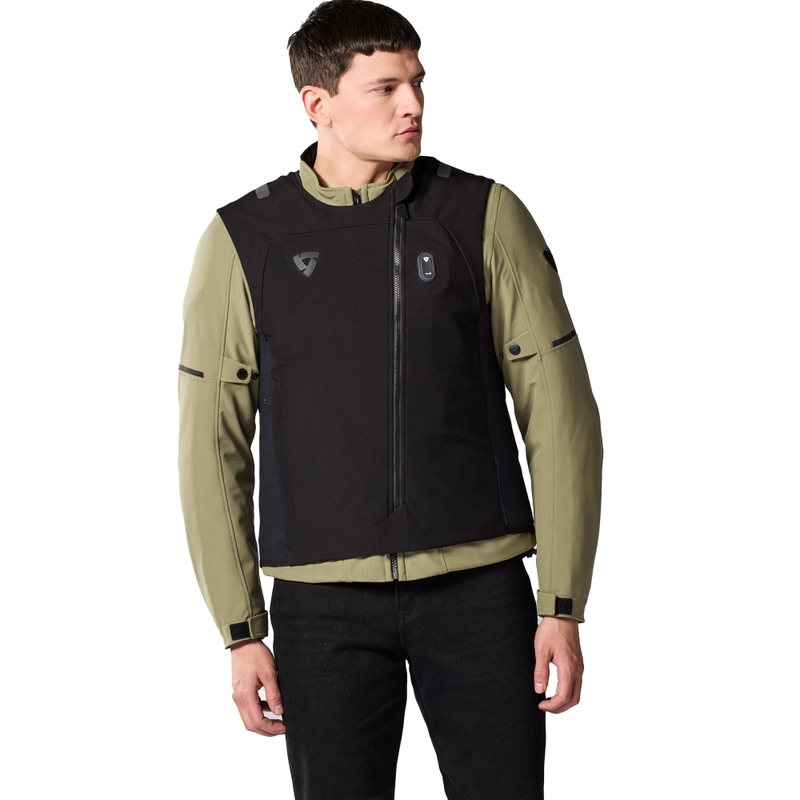 Gilet airbag moto Revit Avertum Street Tech-Air® noir