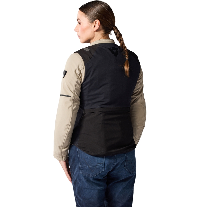 Gilet airbag moto femme Revit Avertum Street Tech-Air® noir