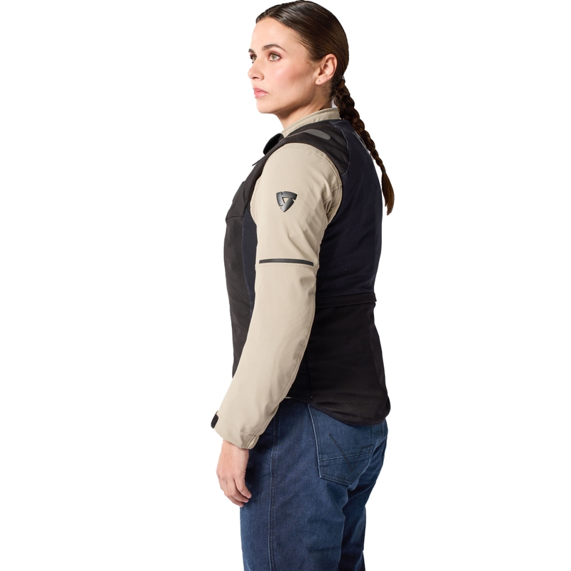 Gilet airbag moto femme Revit Avertum Street Tech-Air® noir