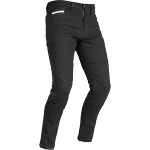 Jean moto court OXFORD ORIGINAL APPROUVÉ SUPER STRETCH AA SLIM FIT noir