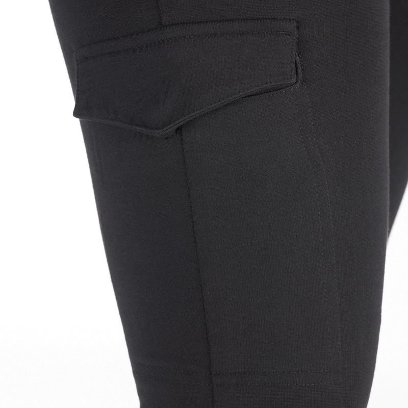 Leggings moto femme avec doublure en aramide Oxford Super Cargo noir