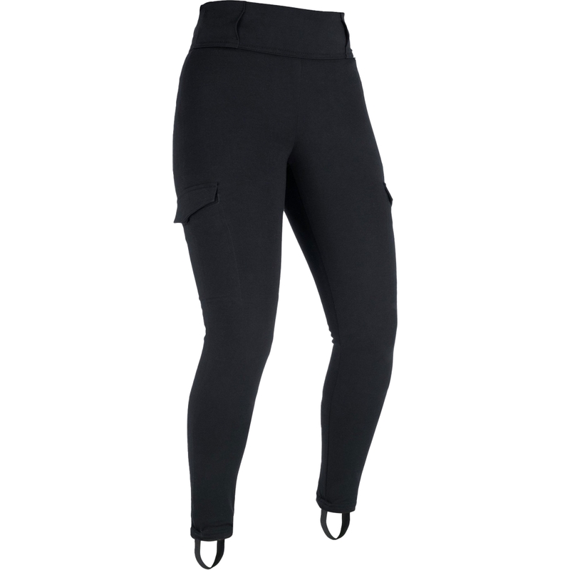 Leggings moto femme avec doublure en aramide Oxford Super Cargo noir