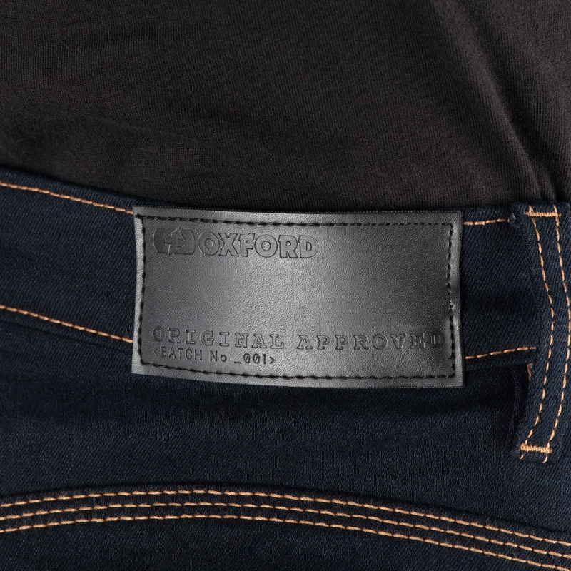 Jean moto femme OXFORD ORIGINAL APPROVED SUPER STRETCH JEANS AA SLIM FIT bleu indigo