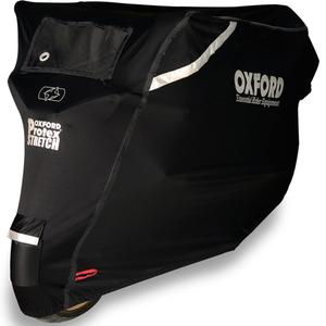 Housse de moto Oxford Protex Stretch Outdoor avec membrane climatique, noire