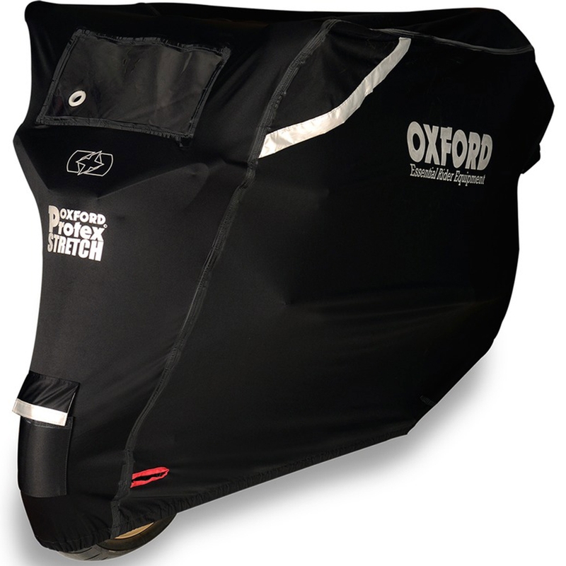 Housse de moto Oxford Protex Stretch Outdoor avec membrane climatique, noire
