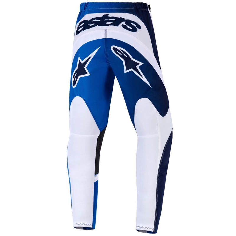 Dětské motokrosové kalhoty Alpinestars Fluid Portl modro-bílé