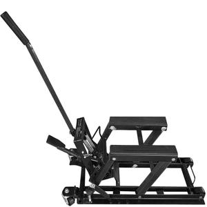 Cric hydraulique mobile pour motos et VTT Q-TECH noir