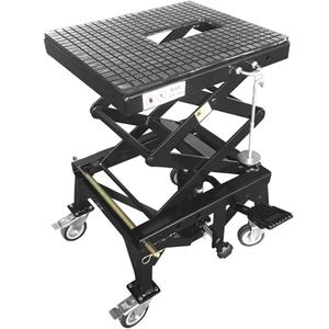 Cric hydraulique MX moto Q-TECH noir