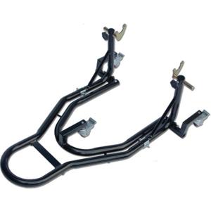 Béquille arrière mobile pour moto Q-TECH noire