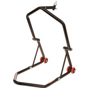 Béquille moto Q-TECH avant - pour lunettes/arrière noir