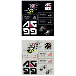 Jeu d&#39;autocollants Alfa Romeo Racing F1 Giovinazzi