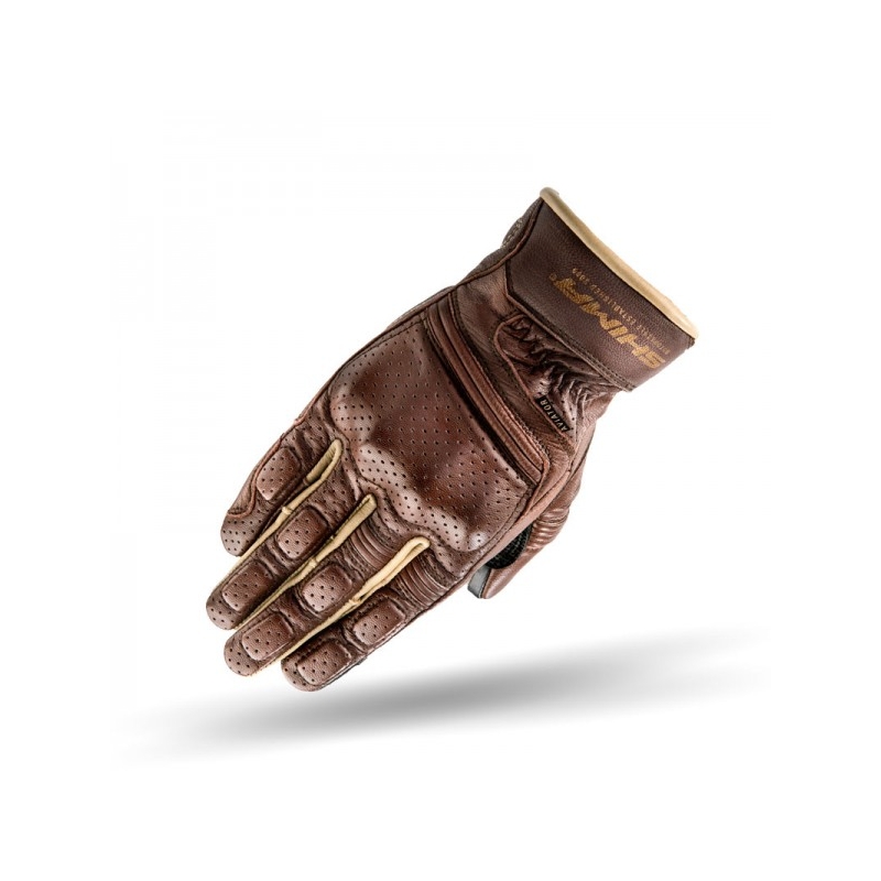 Gants bruns Shima Aviator