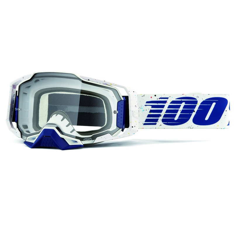 Motokrosové brýle 100% ARMEGA Solis s čirým plexi