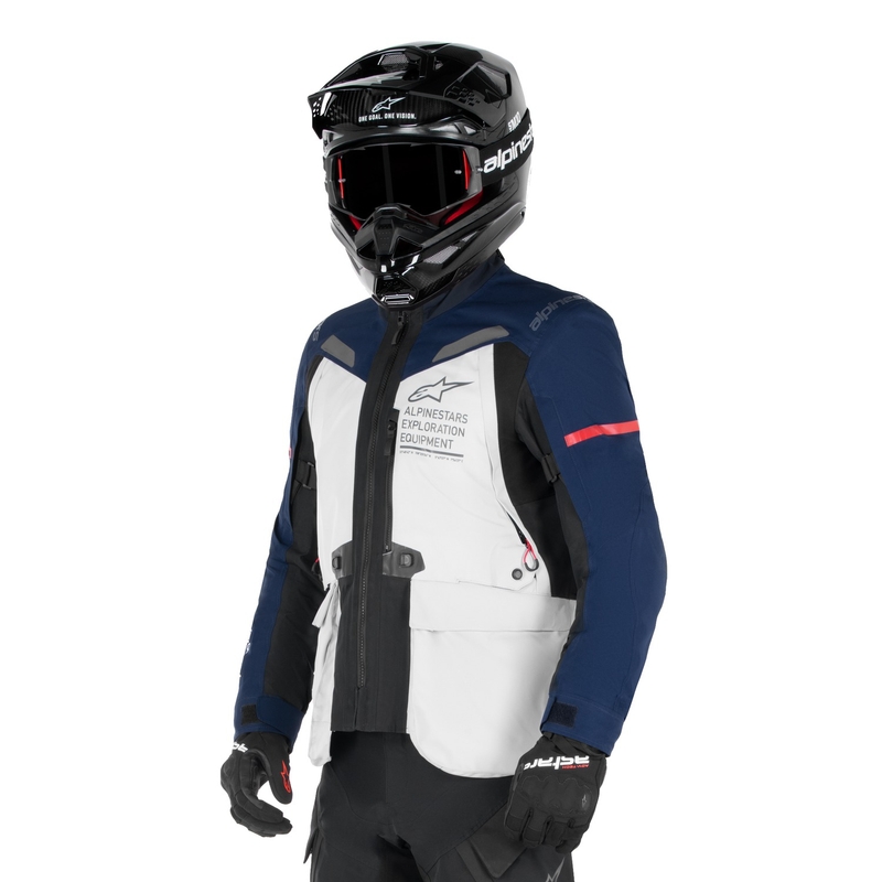 Veste Alpinestars ST-7 Gore-Tex Gris clair-Bleu-Noir