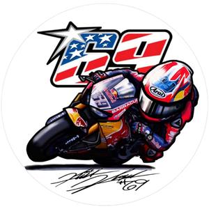 Autocollant ART Nicky Hayden