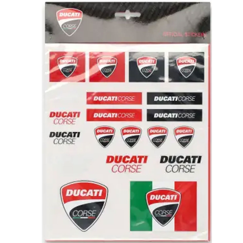 Ensemble d'autocollants Ducati Corse - MotoGP