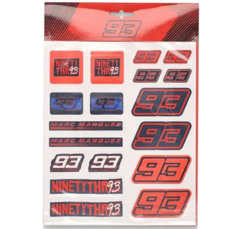 Ensemble d'autocollants Marc Marquez - MotoGP