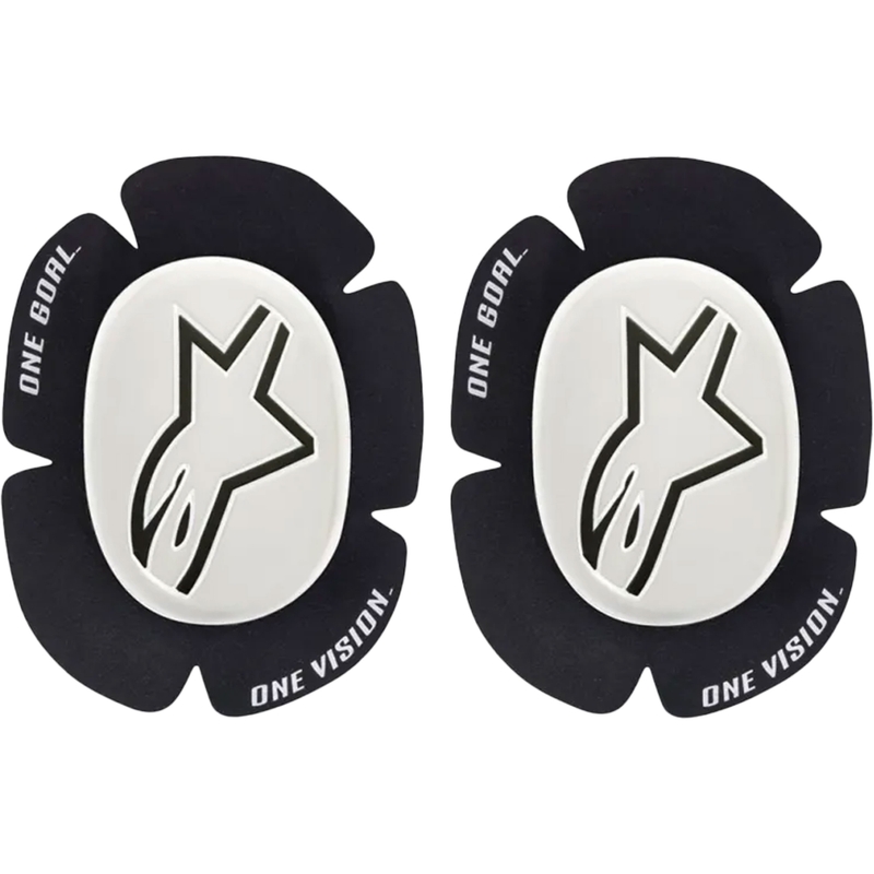 Sliders de genoux Alpinestars GP Sport EVO blanc-noir