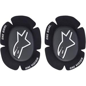 Genouillères Alpinestars GP Sport EVO noir et blanc