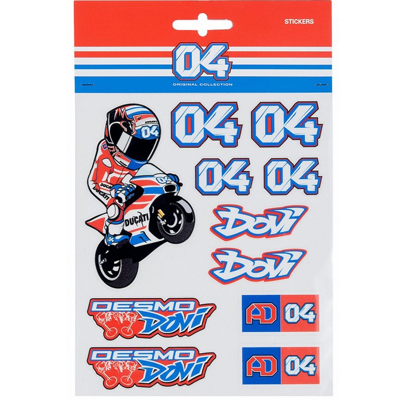Ensemble d'autocollants Andrea Dovizioso