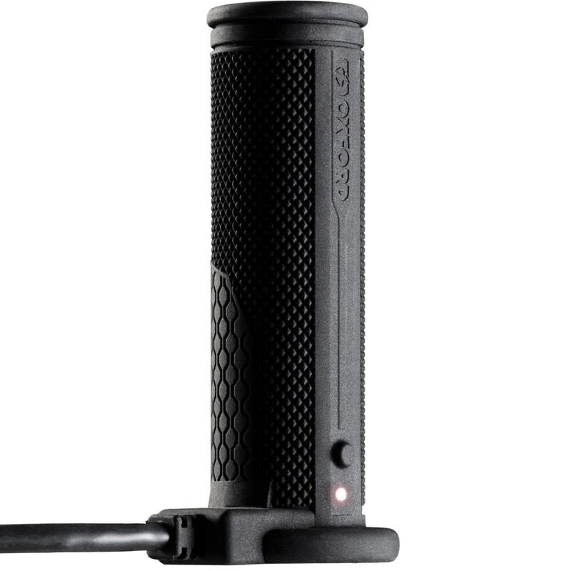 Poignées chauffantes Oxford Hotgrips PRO Touring avec commandes intégrées dans la poignée
