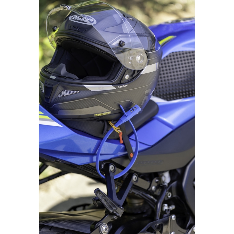 Fermeture à glissière Oxford Combi pour casques et accessoires, noir
