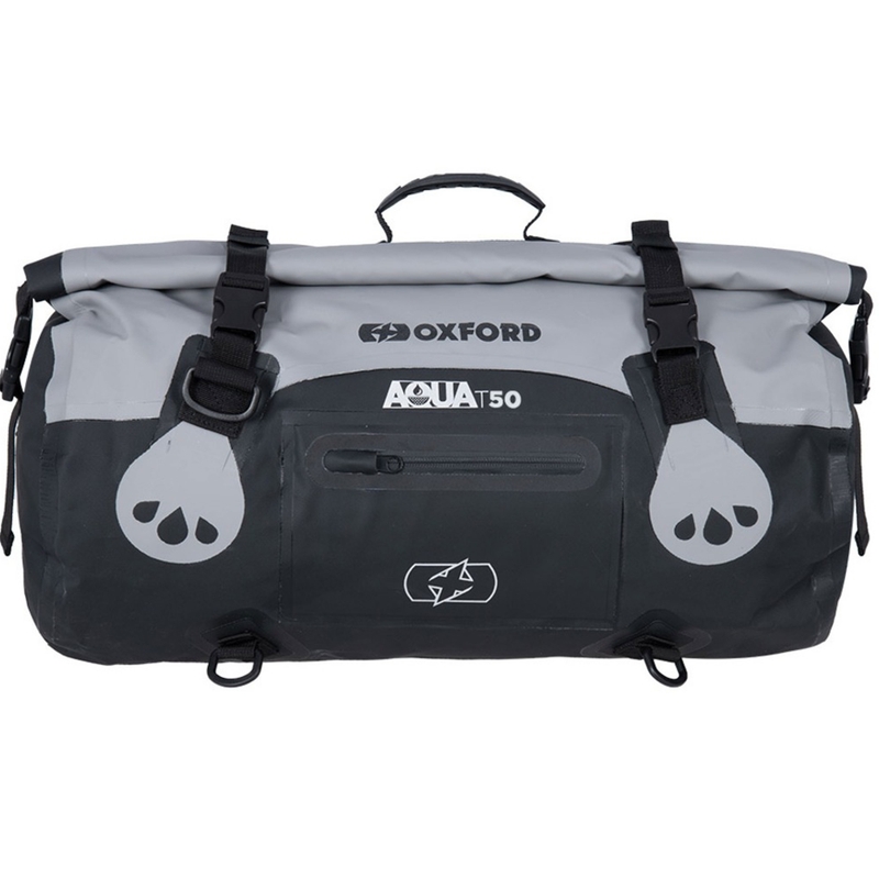 Oxford Aqua T-50 Roll Bag 50 l sac étanche noir-gris