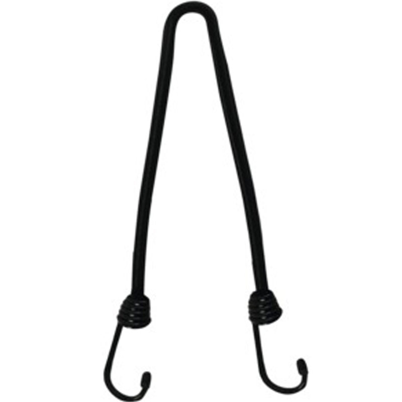 Sangle Oxford Spider 450/10 mm avec embouts à crochets métalliques, noire