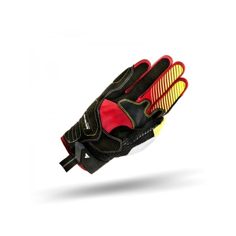 Gants Shima Blaze noir-jaune fluo soldes