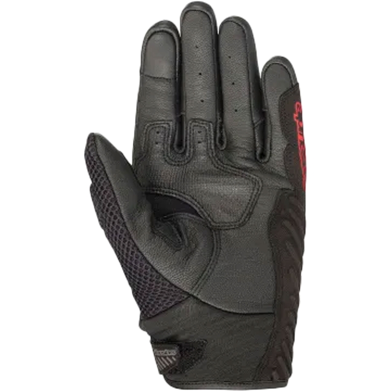 Gants moto Alpinestars SMX-1 AIR 2 noir-rouge fluo