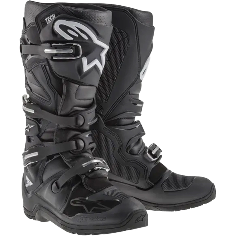 Bottes de motocross Alpinestars Tech 7 Enduro noires