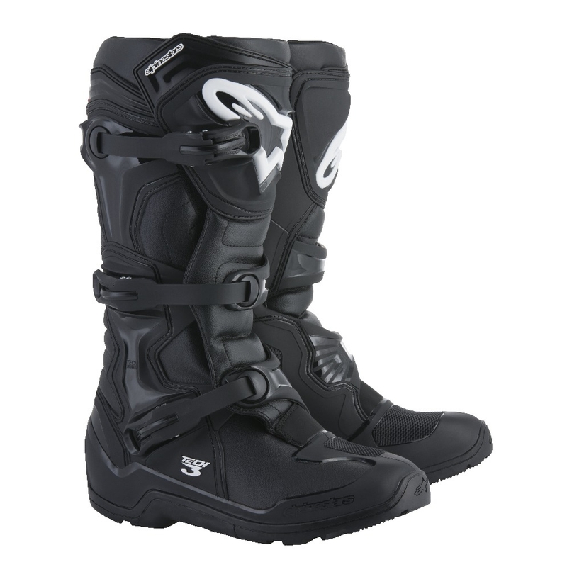 Bottes de motocross Alpinestars TECH 3 Enduro noires