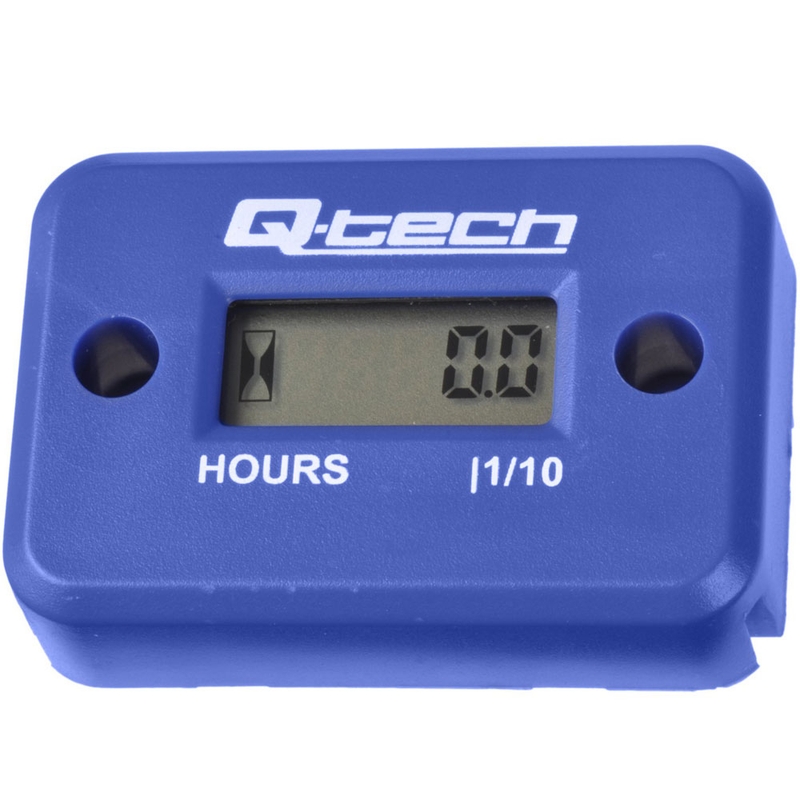 Compteur horaire Q-TECH bleu