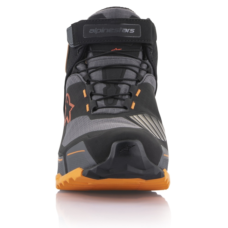 Bottes de moto Alpinestars CR-X Drystar noir-marron-orange