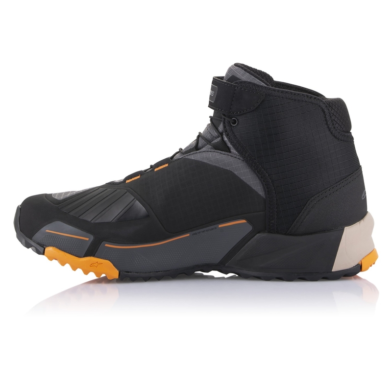 Bottes de moto Alpinestars CR-X Drystar noir-marron-orange