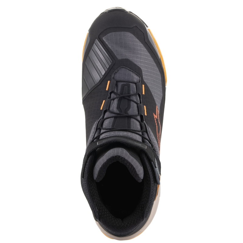 Bottes de moto Alpinestars CR-X Drystar noir-marron-orange