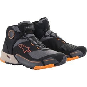 Bottes de moto Alpinestars CR-X Drystar noir-marron-orange