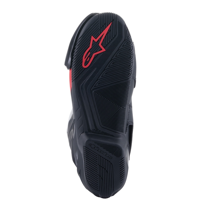 Bottes moto Alpinestars S-MX 6 noir-blanc-gris-rouge