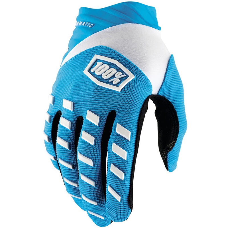 Motokrosové rukavice 100% - USA AIRMATIC modré