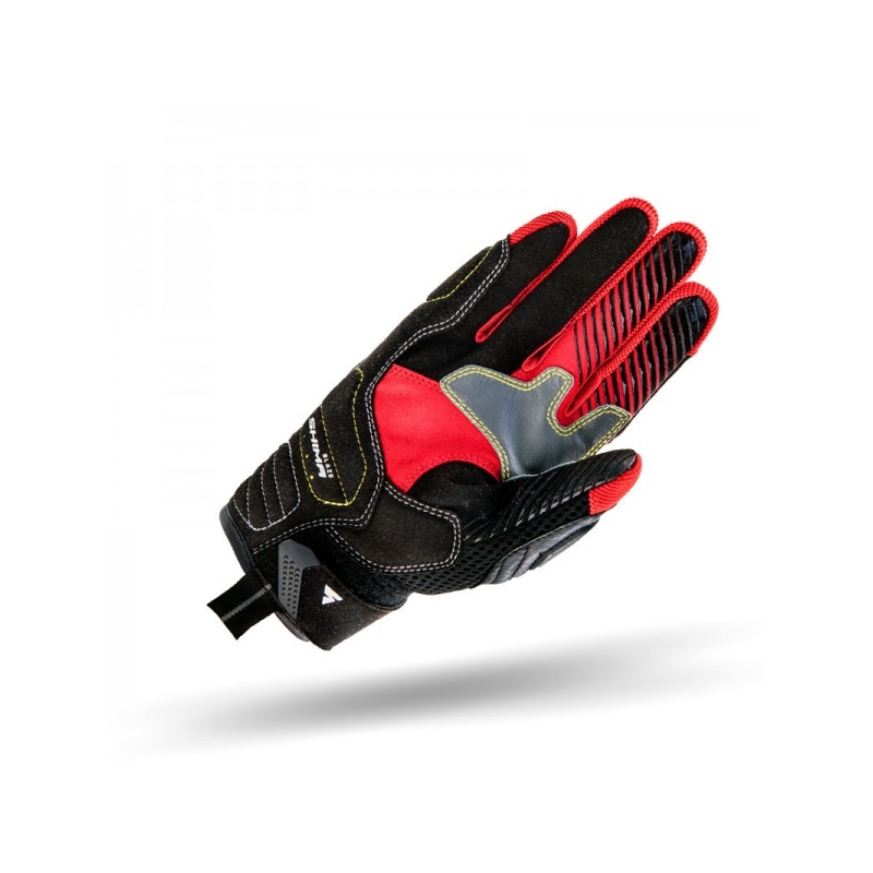 Gants Shima Blaze noir-rouge soldes