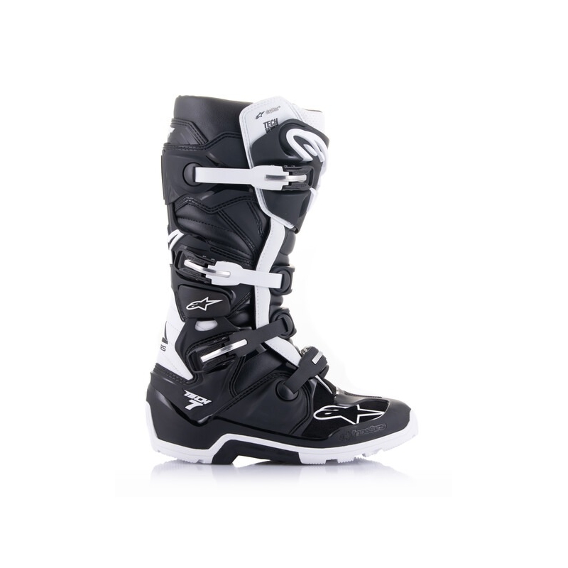 Bottes moto Alpinestars Tech 7 Enduro Drystar Noir-Blanc