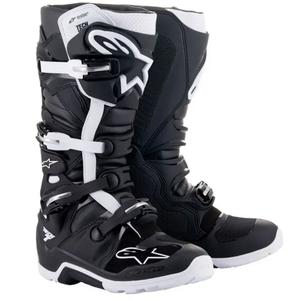 Bottes moto Alpinestars Tech 7 Enduro Drystar Noir-Blanc