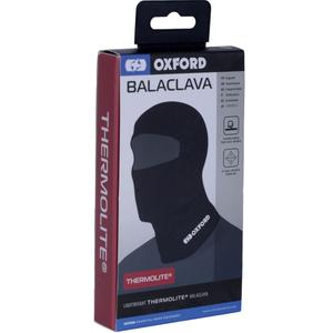 Cagoule moto Oxford Balaclava Thermolite® noir