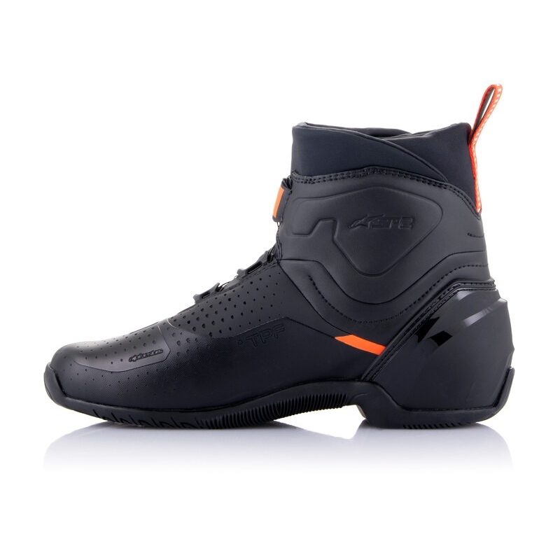 Bottes moto Alpinestars SP-2 noir-blanc-rouge fluo