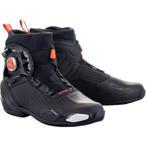Bottes moto Alpinestars SP-2 noir-blanc-rouge fluo