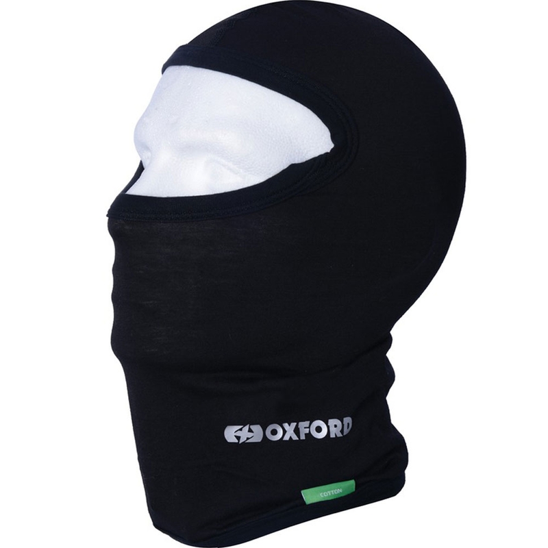 Cagoule moto Oxford Balaclava coton noir