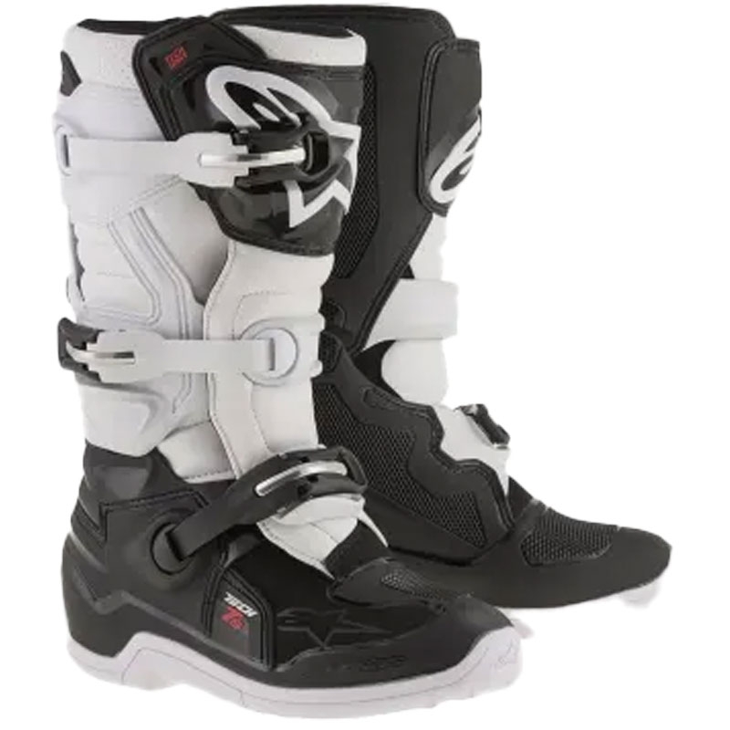 Bottes moto enfant Alpinestars Tech 7 S noir-blanc