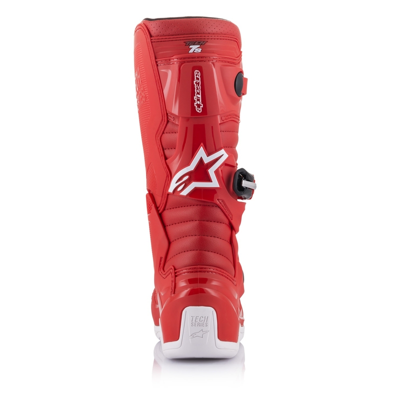 Bottes de moto pour enfants Alpinestars Tech 7 S rouges