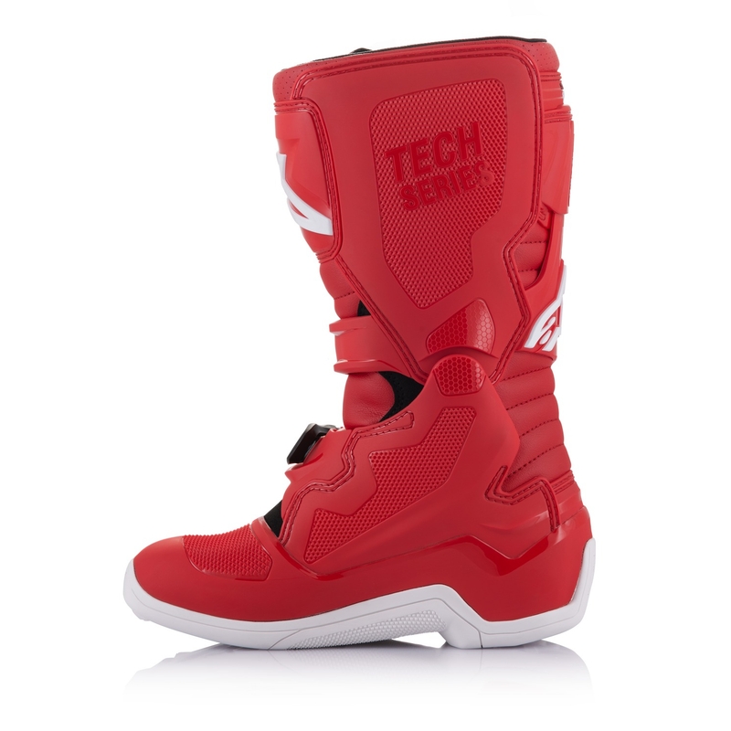 Bottes de moto pour enfants Alpinestars Tech 7 S rouges