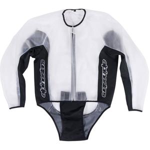 Veste de pluie Alpinestars Racing transparente et noire